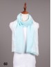 Premium Solid Fashion Scarf W/ Lace